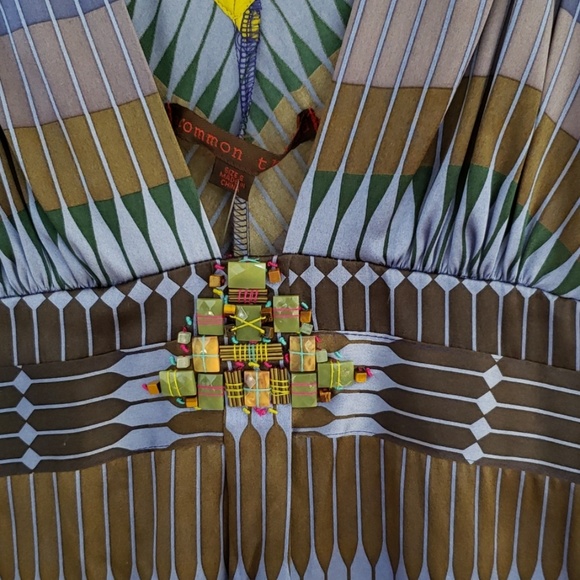 Common thread silk sun top shirt size small - Picture 2 of 4